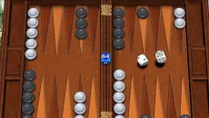 Hardwood Backgammon - permainan dalam genre Pandangan dari atas