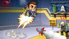 Jetpack Joyride - permainan dalam genre Platformer