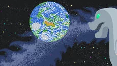 Space Vikings - permainan dalam genre Penembak