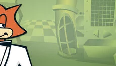 Spy Fox in "Dry Cereal" - permainan dalam genre Arkade