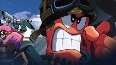 Worms Blast - permainan dalam genre Pandangan samping