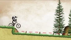 Stickman Downhill - permainan dalam genre Sepeda
