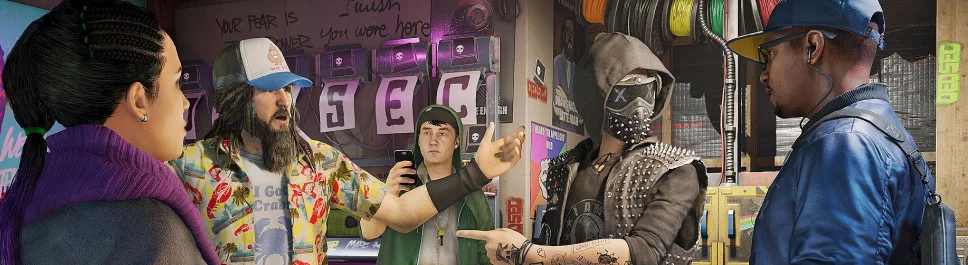 Watch Dogs 2 — Трейнер / Trainer (+9) [0.1.0.1] [LinGon] / Pelatih / Cheat