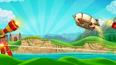 Cannon Brawl - permainan dalam genre Dalam waktu nyata