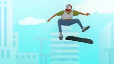 OlliOlli2: Welcome to Olliwood - permainan dalam genre Skateboard