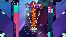 Super Galaxy Squadron - permainan dalam genre Kalahkan mereka semua