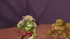 Devious Dungeon - permainan dalam genre Platformer