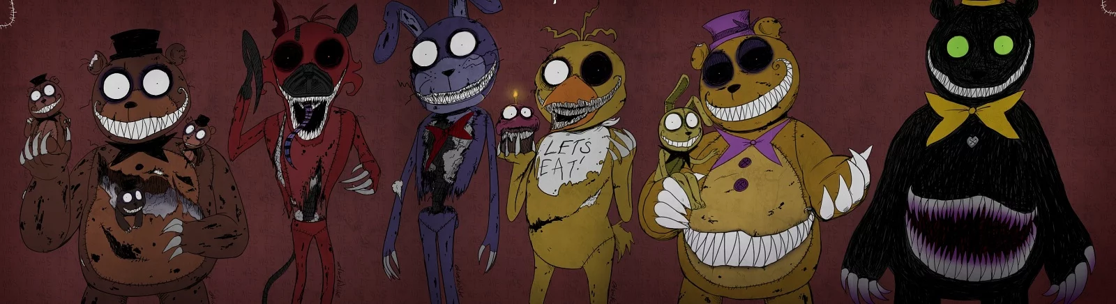 Tabel untuk Five Nights at Freddy&#039;s 4
