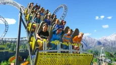 Planet Coaster - permainan dalam genre Isometri