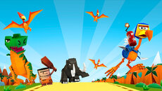 Cartoon Survivor - permainan dalam genre Platformer