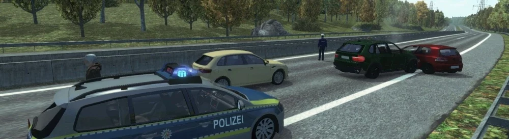 Game terbaik untuk Android, mirip dengan Autobahn Police Simulator
