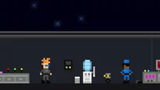 Gamma Bros - permainan dalam genre Pandangan samping