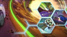 Space Ribbon - permainan dalam genre Balapan