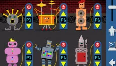 Robot Jam Party - permainan dalam genre Arkade