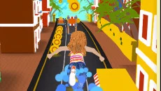 Mo N Ki World Dash - permainan dalam genre Arkade