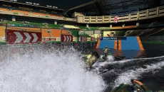Aqua Moto Racing Utopia - permainan dalam genre Pandangan dari orang pertama
