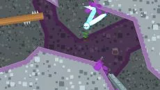 Thrusty Ball - permainan dalam genre Platformer