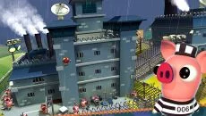 Bacon Escape - permainan dalam genre Pandangan samping