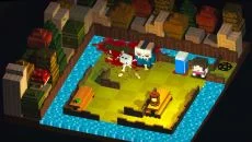 Slayaway Camp - permainan dalam genre Isometri