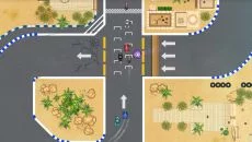 Race Arcade - permainan dalam genre Pandangan dari atas