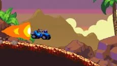 Road Warriors - permainan dalam genre Pandangan samping