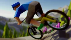 Lonely Mountains: Downhill - permainan dalam genre Sepeda