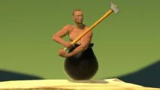Getting Over It with Bennett Foddy - permainan dalam genre Pandangan dari atas
