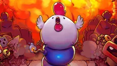 Bomb Chicken - permainan dalam genre Platformer