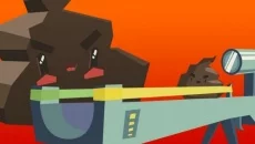 Poop Slinger - permainan dalam genre Penembak