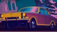 Electro Ride: The Neon Racing - permainan dalam genre Arkade