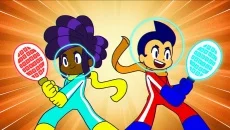 Sky Racket - permainan dalam genre Arkade