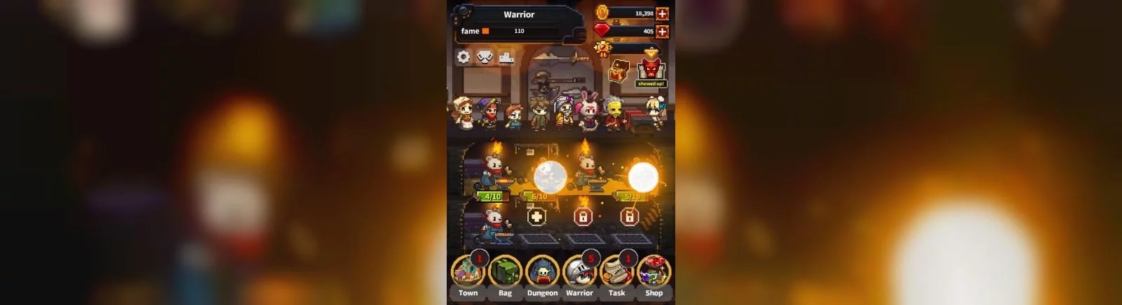 TOP-5 - permainan untuk Android, mirip dengan Warriors&#039; Market Mayhem