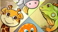 Kids Puzzle - learn 82 animals - permainan dalam genre Teka-teki