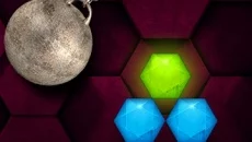 HEXASMASH Wrecking Ball Physics Puzzle - permainan dalam genre Teka-teki
