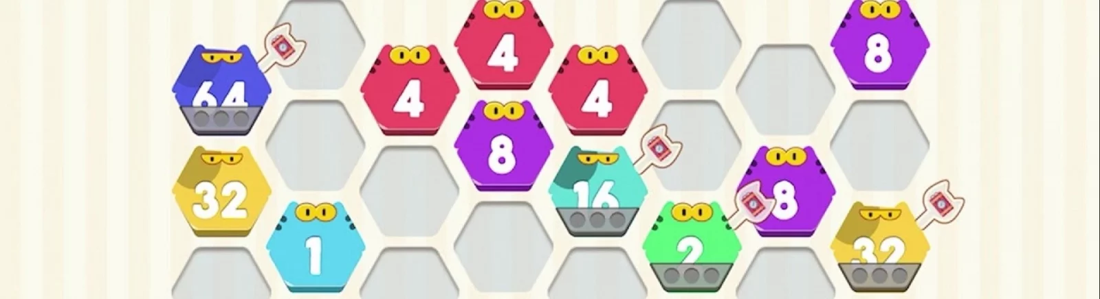 Game terbaik untuk Android, mirip dengan Cat Cell Connect - Merge Number Hexa Blocks