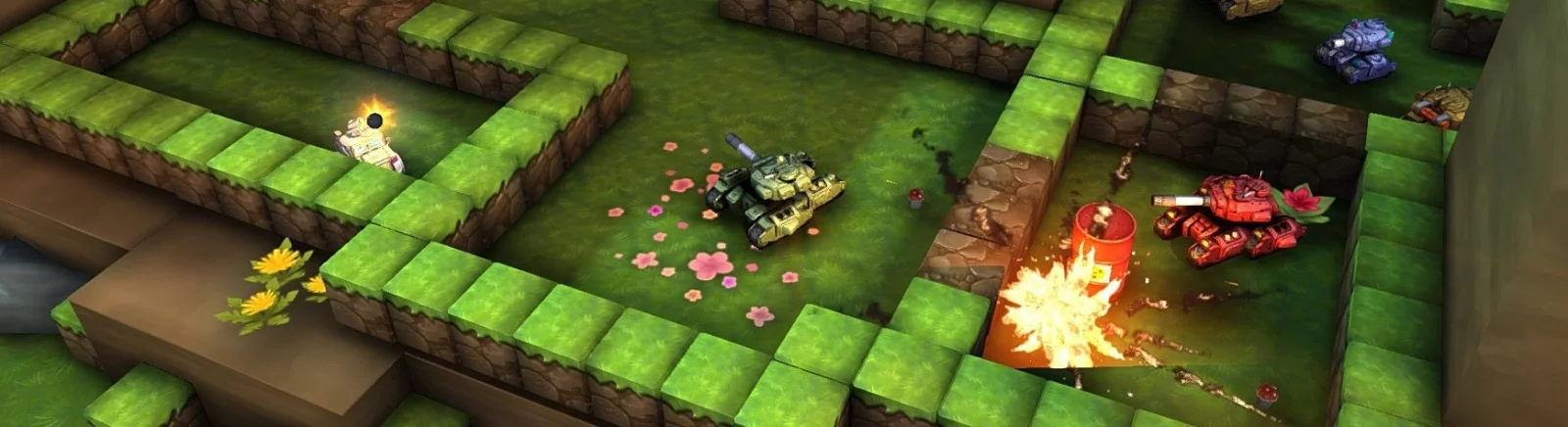 Game terbaik untuk Windows 3.x, mirip dengan Block Tank Wars 2 (Block Tank Wars 2 Premium)