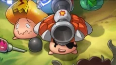 Super Mushroom VS Bacteria - permainan dalam genre Pinball