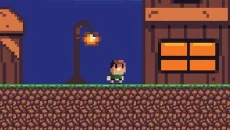 Village Valley - permainan dalam genre Pandangan samping