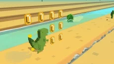Dino 3D - permainan dalam genre Platformer