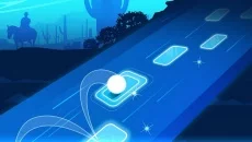 Tiles Hop: EDM Rush! - permainan dalam genre Platformer