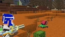 Fire Craft: 3D Pixel World - permainan dalam genre Simulator