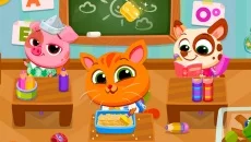 Bubbu School – My Cute Pets - permainan dalam genre Permainan edukatif (Pendidikan)
