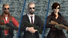 Battle of Agents: Offline Multiplayer Shooting - permainan dalam genre Kooperatif (co-op)