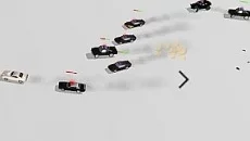 Survival Derby 3D - permainan dalam genre Isometri