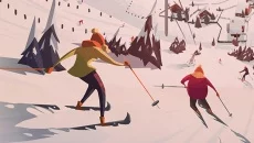 Snowtopia: Ski Resort Builder - permainan dalam genre Simulator