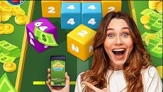 Lucky Cube - Merge and Win Free Reward - permainan dalam genre Point & Click