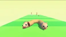 Cats & Dogs 3D - permainan dalam genre Pelari