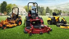Lawn Mowing Simulator - permainan dalam genre Simulator