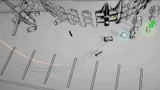 Car on the Run - permainan dalam genre Isometri