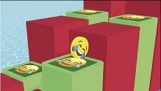 Emoji Run! - permainan dalam genre Pelari